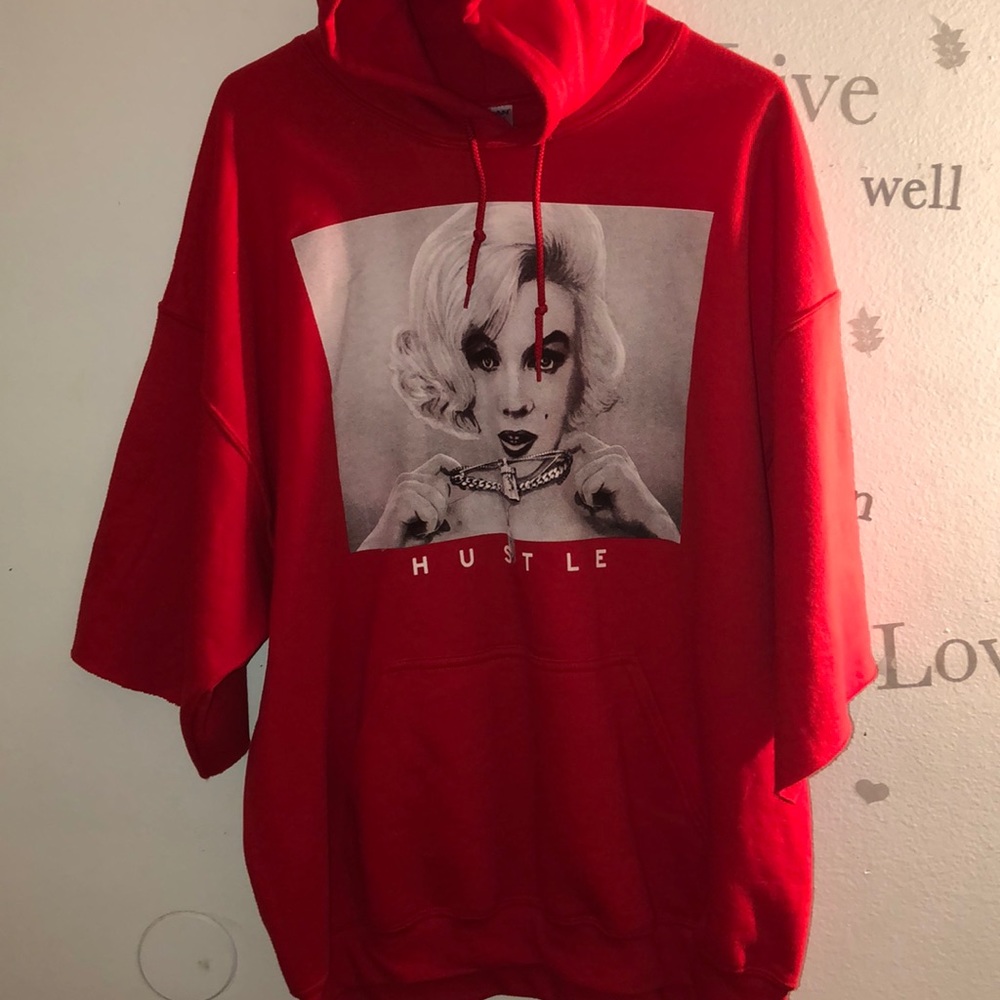 Marilyn Monroe Short sleeve hoodie